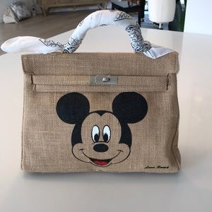 mickey mouse kelly bag